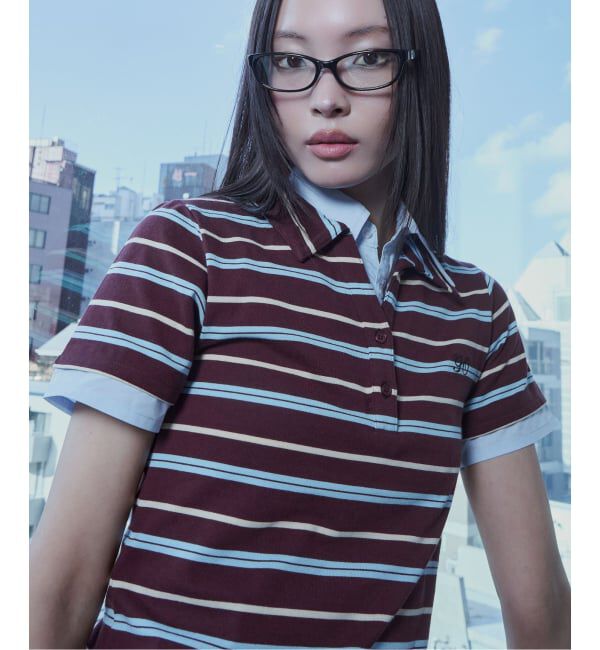 PULP「【Geek Office / ギークオフィス】PREPPY REWORK TOPS」|ポロシャツ|