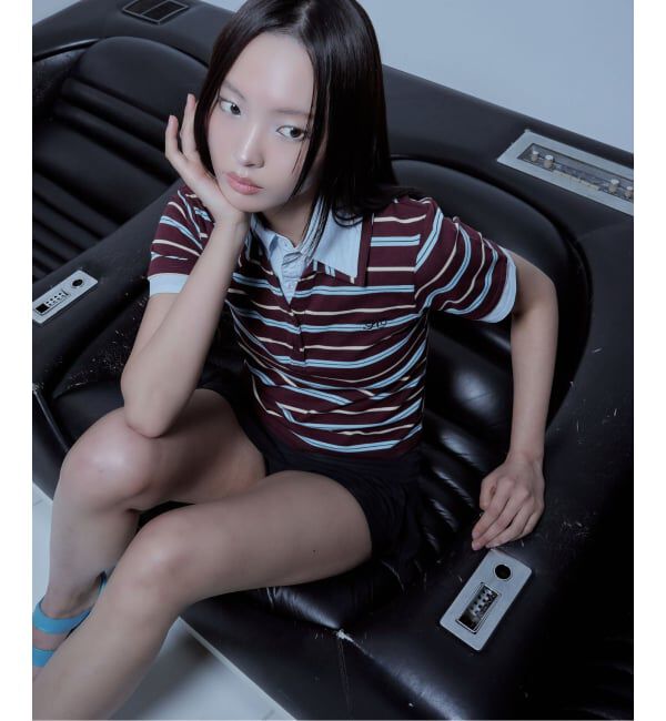 PULP「【Geek Office / ギークオフィス】PREPPY REWORK TOPS」|ポロシャツ|