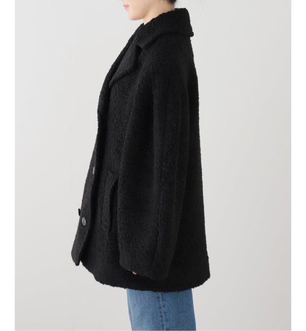 PULP「GANNI / ガニー Heavy Boucle Midi Coat」|ピーコート|
