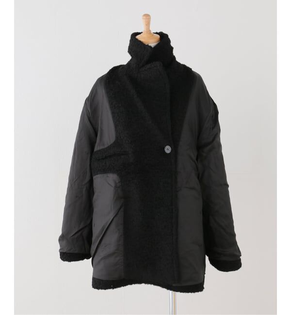 PULP「GANNI / ガニー Heavy Boucle Midi Coat」|ピーコート|