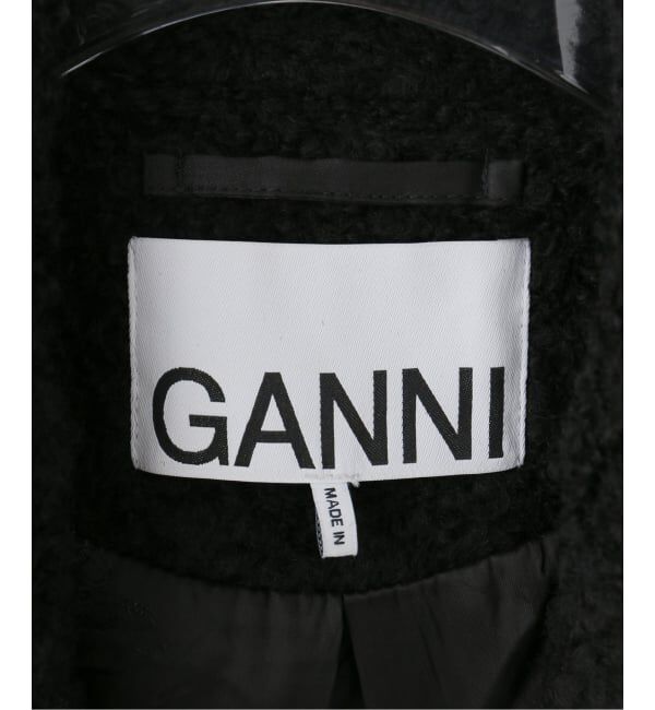 PULP「GANNI / ガニー Heavy Boucle Midi Coat」|ピーコート|