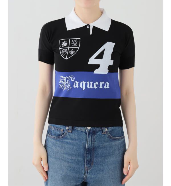 PULP「VAQUERA / バケラ WOMEN STRIPED TOPS」|ポロシャツ|
