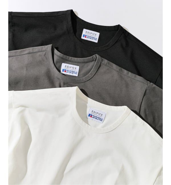 EDIFICE「RUSSELL ATHLETIC（ラッセル アスレティック）別注Tシャツ」|Tシャツ・カットソー|