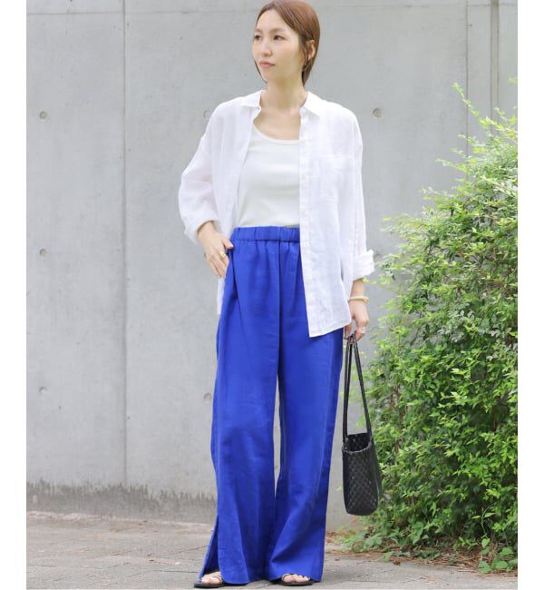 JOURNAL STANDARD relume「《一部WEB限定追加5》麻スリットイージーパンツ」|その他|