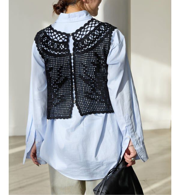 JOURNAL STANDARD「CROCHET VEST」|ベスト・ジレ|