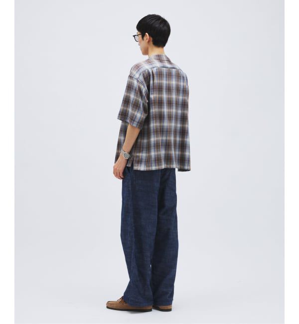 JOURNAL STANDARD「リネン ライク デニム ベルテッド パンツ」|カーゴ|