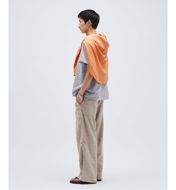 JOURNAL STANDARD「リネン ライク デニム ベルテッド パンツ」|カーゴ|