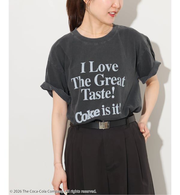 JOURNAL STANDARD relume「別注【GOOD ROCK SPEED】コカ・コーラTEE」|Tシャツ・カットソー|ブラック