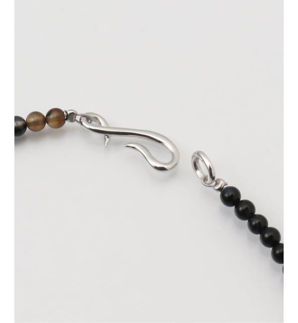 FRAMeWORK「PREEK/プリーク HOW RAW HEARTCHARM ROUND STONE NEC」|ネックレス|