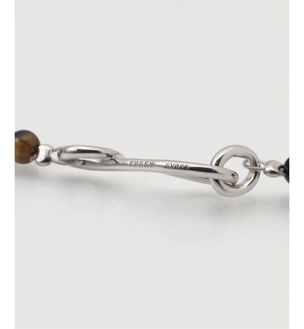 FRAMeWORK「PREEK/プリーク HOW RAW HEARTCHARM ROUND STONE NEC」|ネックレス|