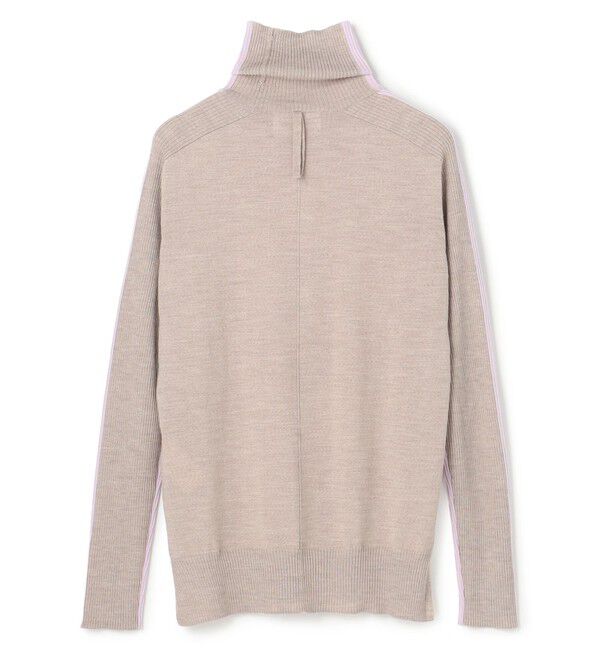 BEIGE,「【洗える・VERY NaVY掲載】LA MONNAIE / バイカラーウールタートルニット」|ニット・セーター|