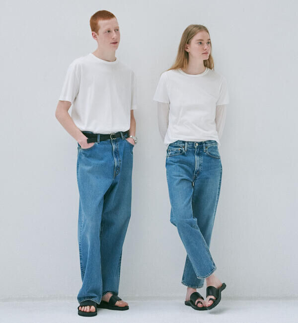 handvaerk「handvaerk | 60/2 クルーネック半袖Tシャツ SOLID MEN」|Tシャツ・カットソー|