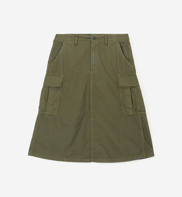  「orSlow | 〈別注〉ARMY SKIRT KHAKI WOMEN」|スカート|