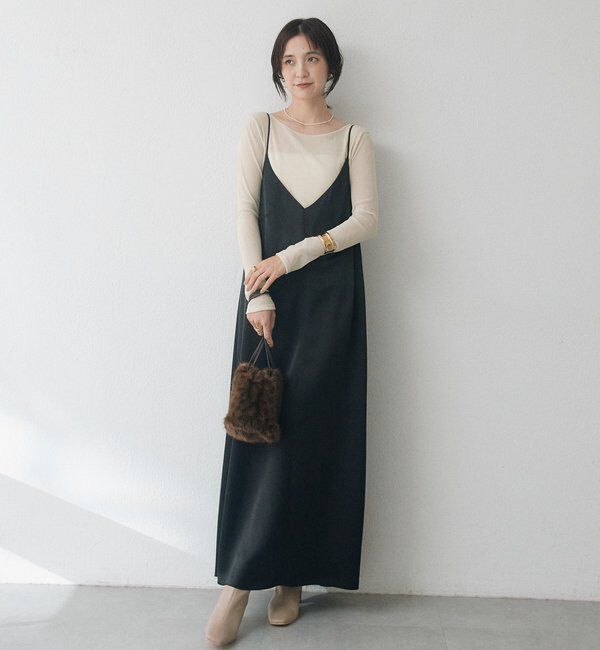  「フロッキーチュールバックオープンTee」|Tシャツ・カットソー|