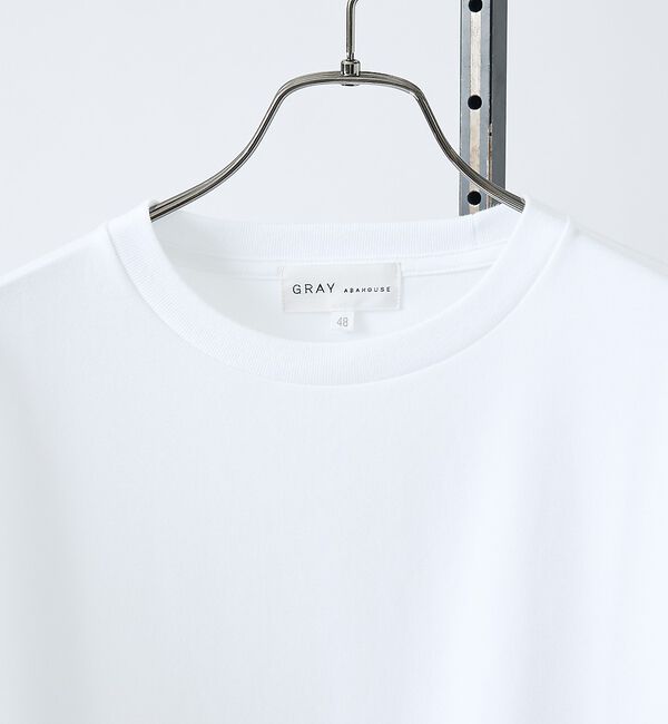 ABAHOUSE「【抗菌防臭/UVカット】シルキーポンチ 半袖Tシャツ」|Tシャツ・カットソー|