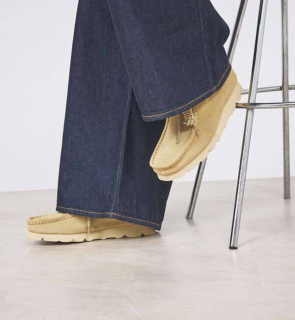 ABAHOUSE「【Clarks /クラークス】Wallabee Boot GTX シューズCla」|モカシン|
