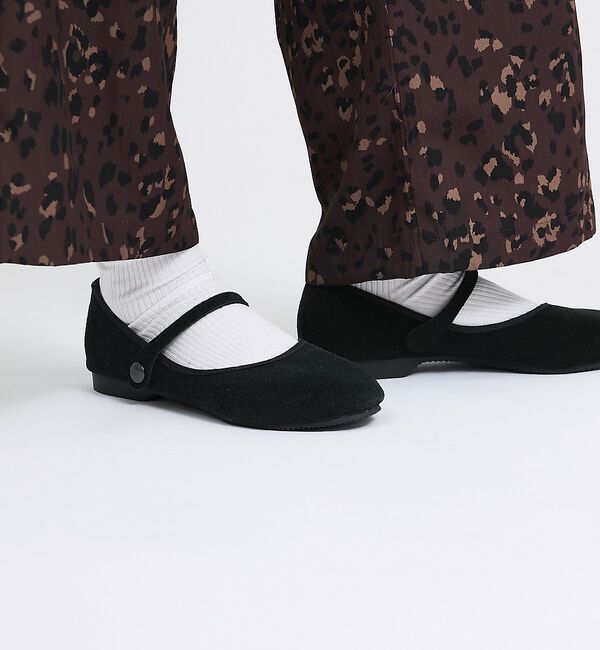 Rouge vif「【CROWN/クラウン】STRAP COURT JAZZ SUEDE/シューズ/」|バレエシューズ|