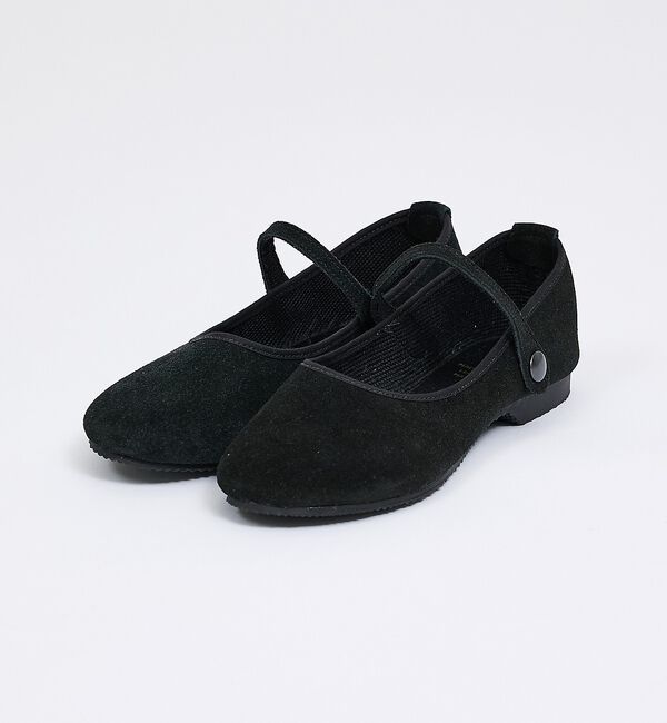 Rouge vif「【CROWN/クラウン】STRAP COURT JAZZ SUEDE/シューズ/」|バレエシューズ|