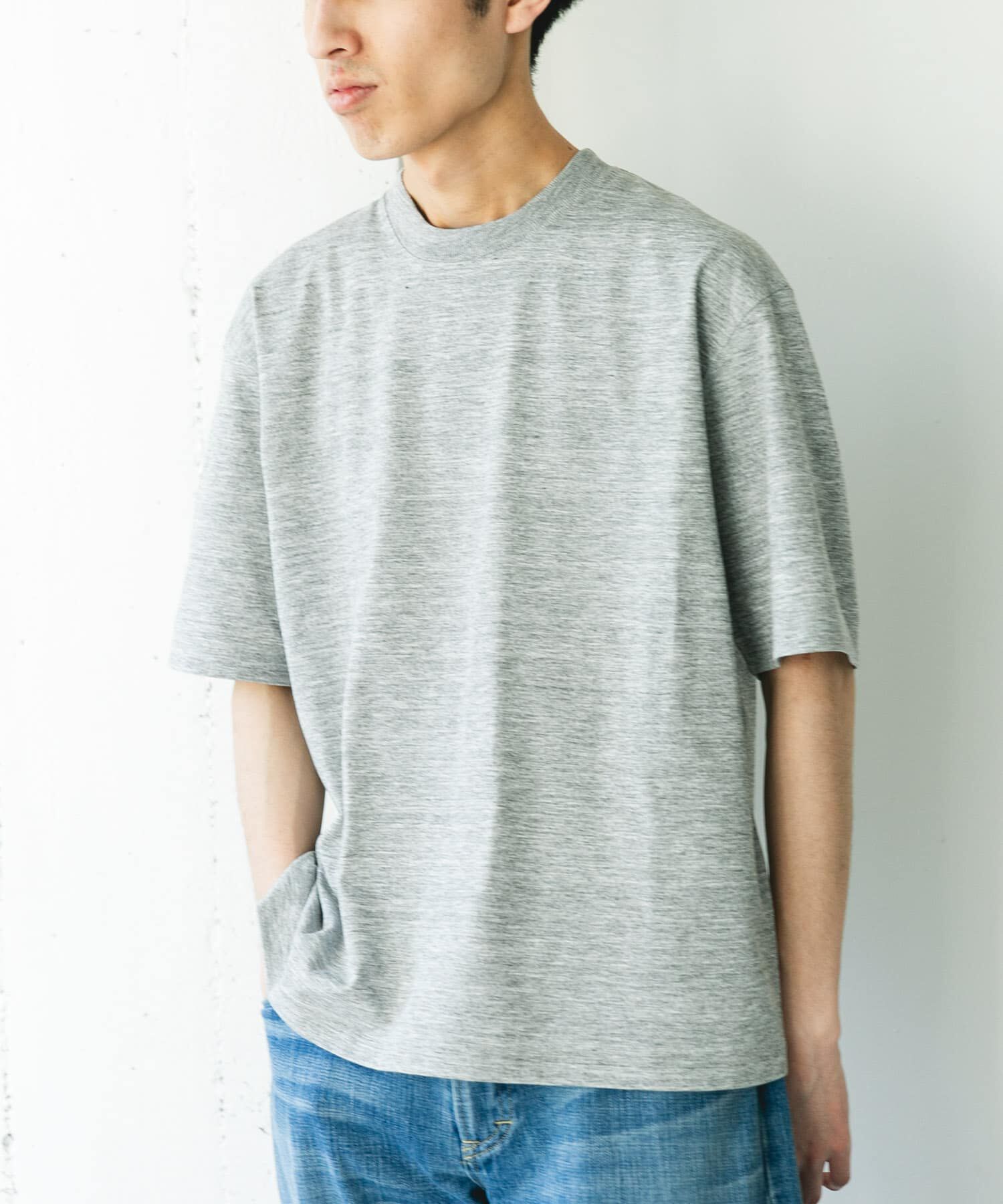 URBAN RESEARCH DOORS「『吸水速乾/防ｼﾜ/抗ﾋﾟﾘﾝｸﾞ/UVｶｯﾄ/ｲｰｼﾞｰｹｱ』DRYMIX20sﾌﾟ 」|Tシャツ・カットソー|