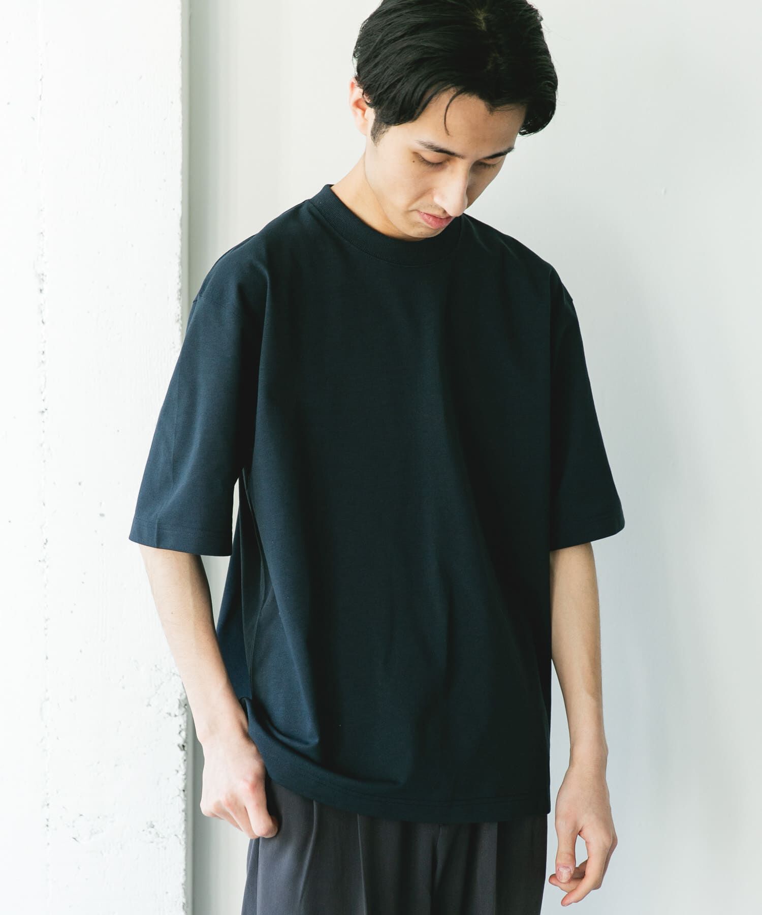 URBAN RESEARCH DOORS「『吸水速乾/防ｼﾜ/抗ﾋﾟﾘﾝｸﾞ/UVｶｯﾄ/ｲｰｼﾞｰｹｱ』DRYMIX20sﾌﾟ 」|Tシャツ・カットソー|