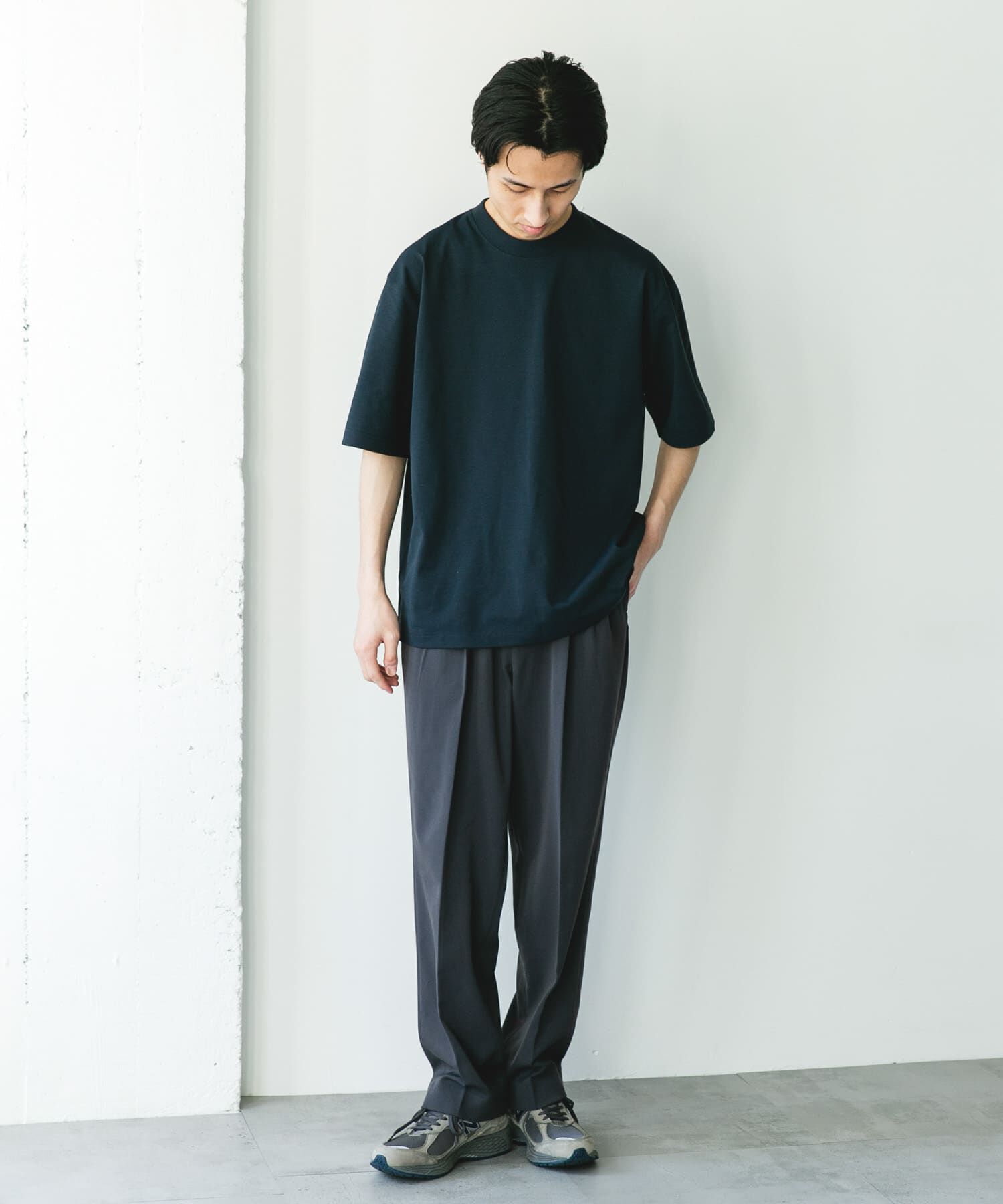 URBAN RESEARCH DOORS「『吸水速乾/防ｼﾜ/抗ﾋﾟﾘﾝｸﾞ/UVｶｯﾄ/ｲｰｼﾞｰｹｱ』DRYMIX20sﾌﾟ 」|Tシャツ・カットソー|