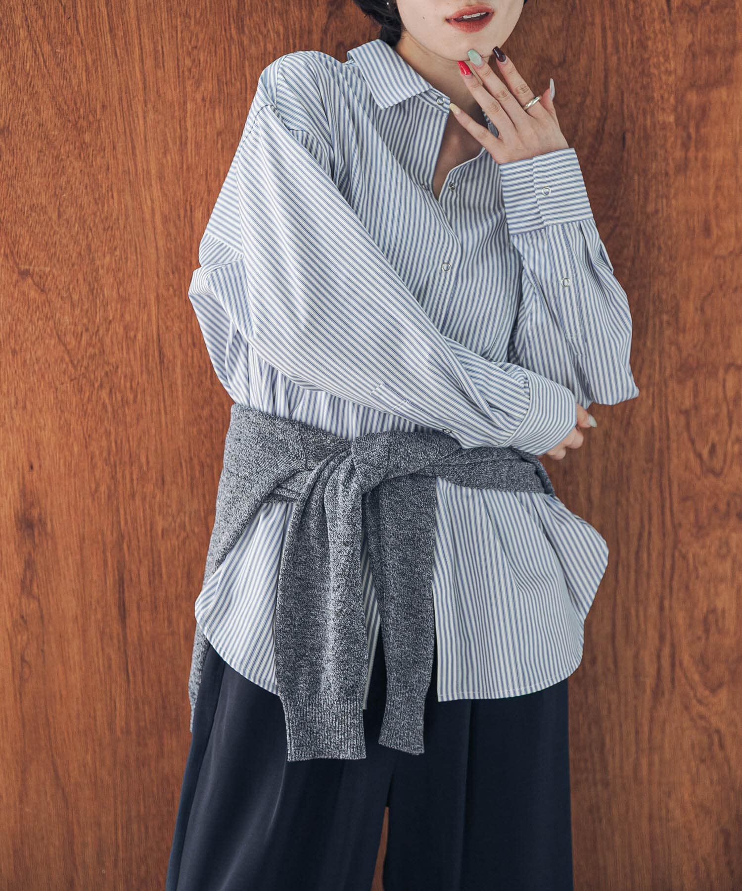 URBAN RESEARCH DOORS「『速乾/イージーケア/UVカット』『UR TECH』Aircareリングドットシャツ」|シャツ・ブラウス|