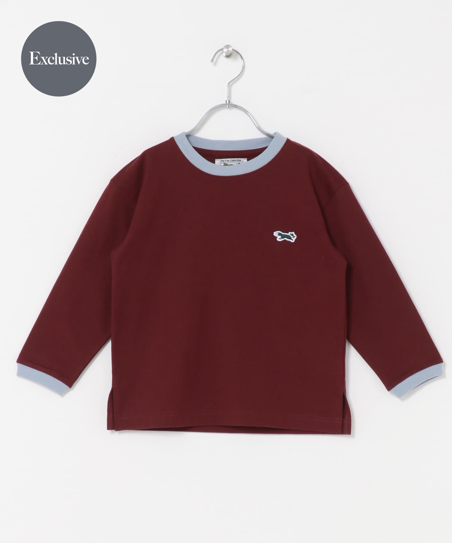 URBAN RESEARCH DOORS「『別注』PENNEYS&times;DOORS　THE FOX 配色ロングスリーブTシャツ(KIDS)」|その他|ブラウン系その他