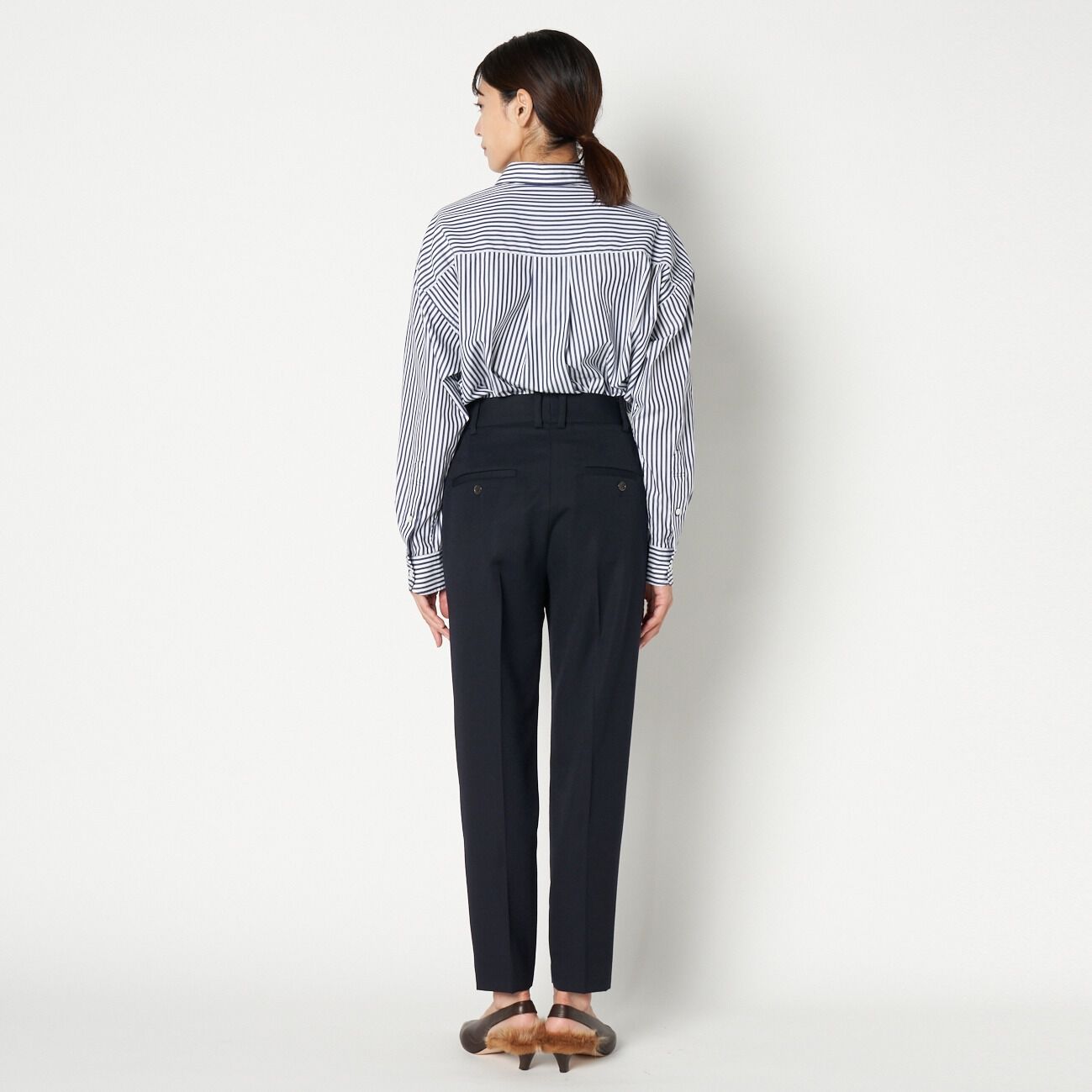 HELIOPOLE「HELIOPOLE the Editor PT(GABARDINE WOOL)」|チノ|