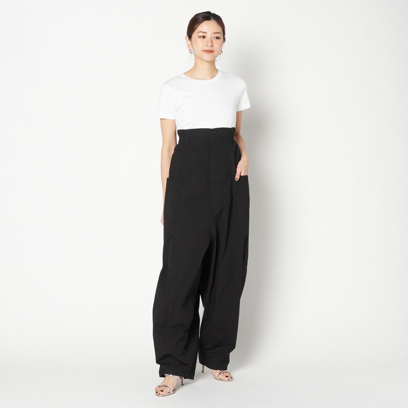  「CELLAR DOOR ANA HIGH WAIST WIDE PT」|チノ|