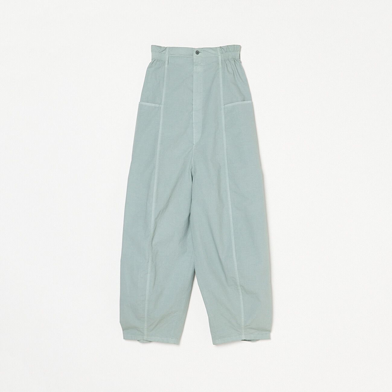  「CELLAR DOOR ANA HIGH WAIST WIDE PT」|チノ|ライトグリーン