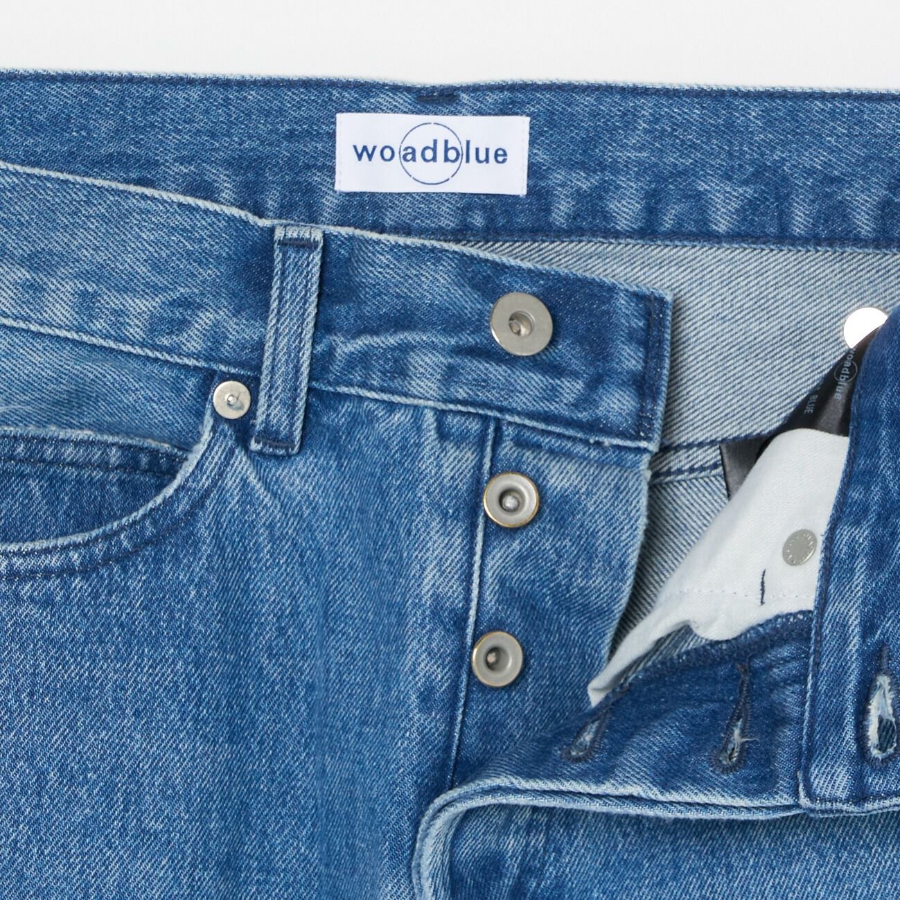  「woadblue SLIT STRAIGHT (PAINT)」|チノ|