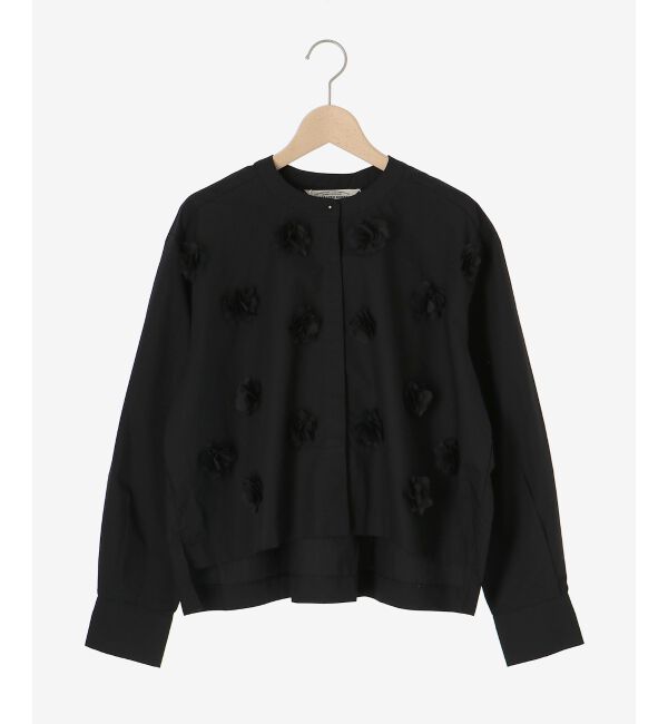 le.coeur blanc「TORRAZZO DONNAフラワーモチーフブラウス」|シャツ・ブラウス|
