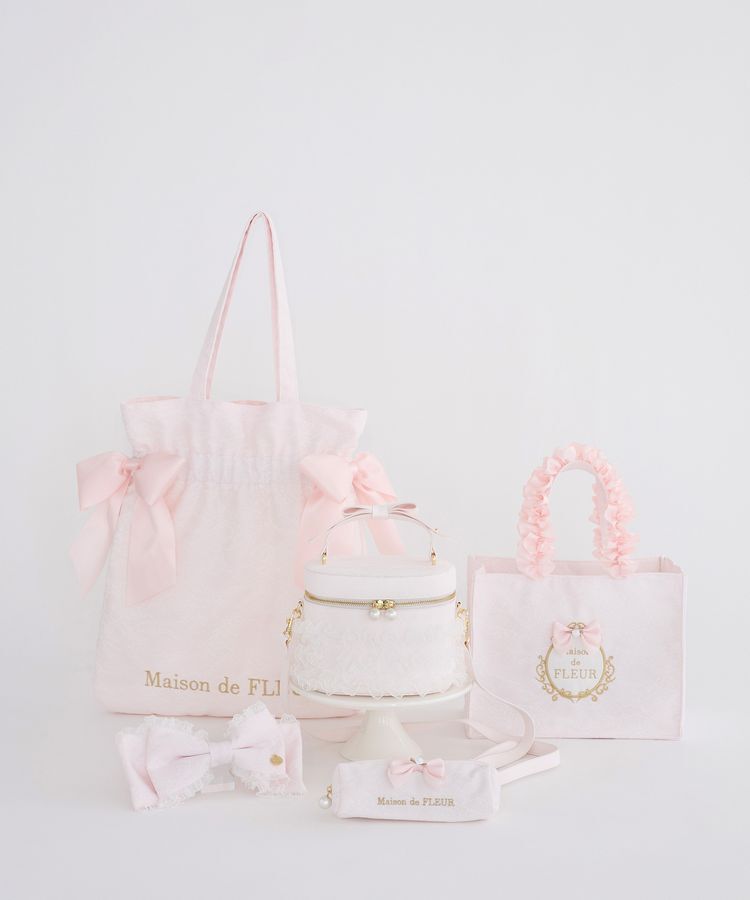 Maison de FLEUR「レースリボンバレッタ」|その他|