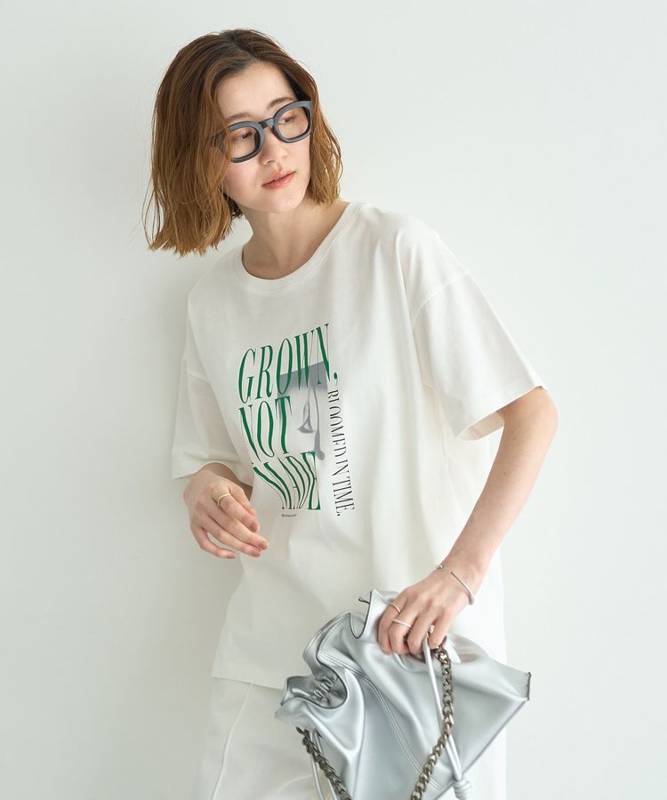 YECCA VECCA「【UVカット】ロゴBIGTee」|Tシャツ・カットソー|