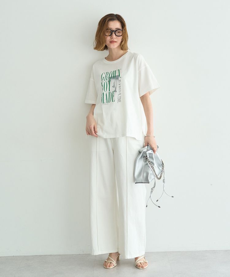 YECCA VECCA「【UVカット】ロゴBIGTee」|Tシャツ・カットソー|