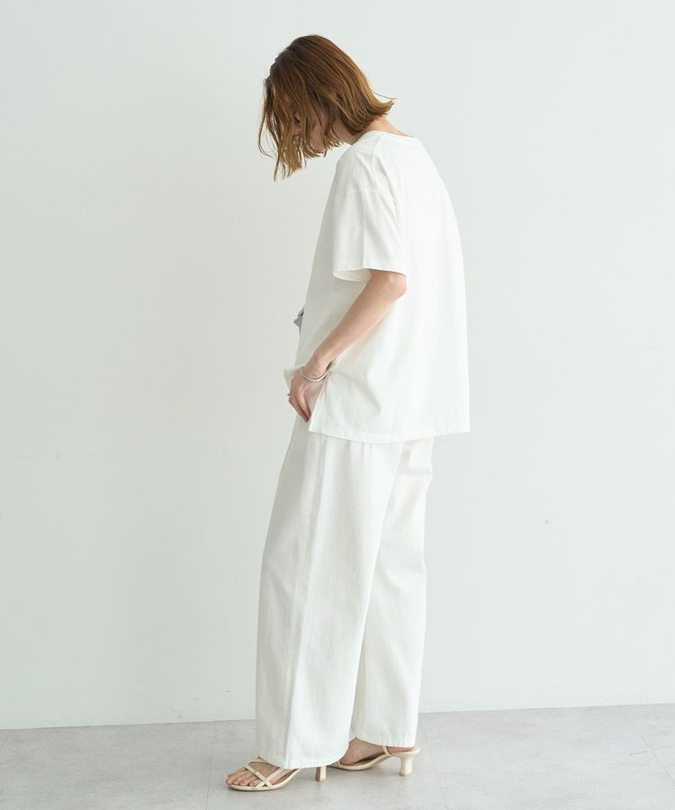 YECCA VECCA「【UVカット】ロゴBIGTee」|Tシャツ・カットソー|