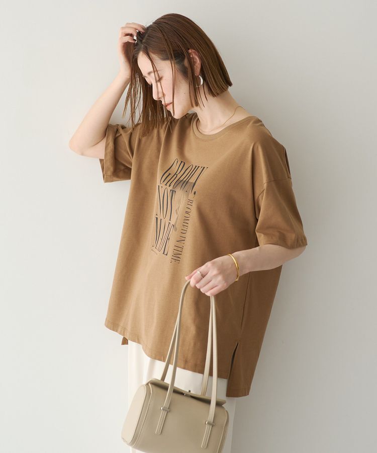 YECCA VECCA「【UVカット】ロゴBIGTee」|Tシャツ・カットソー|