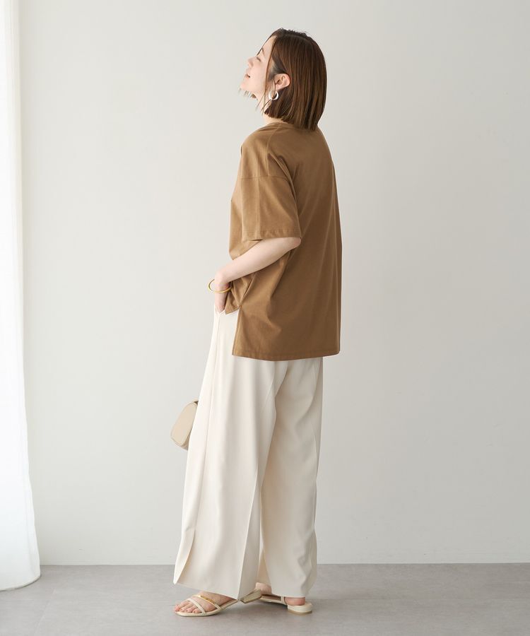 YECCA VECCA「【UVカット】ロゴBIGTee」|Tシャツ・カットソー|