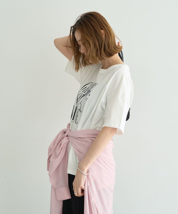 YECCA VECCA「【UVカット】ロゴBIGTee」|Tシャツ・カットソー|