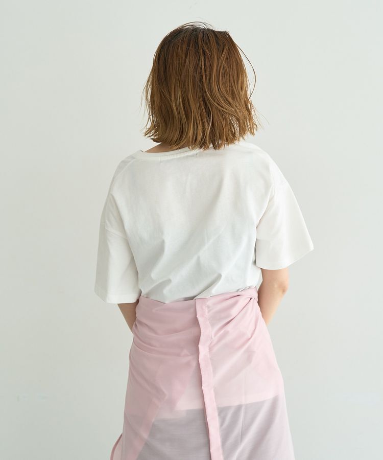 YECCA VECCA「【UVカット】ロゴBIGTee」|Tシャツ・カットソー|