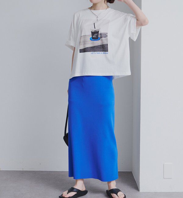  「コーヒーフォトプリントTシャツ」|プルオーバー|