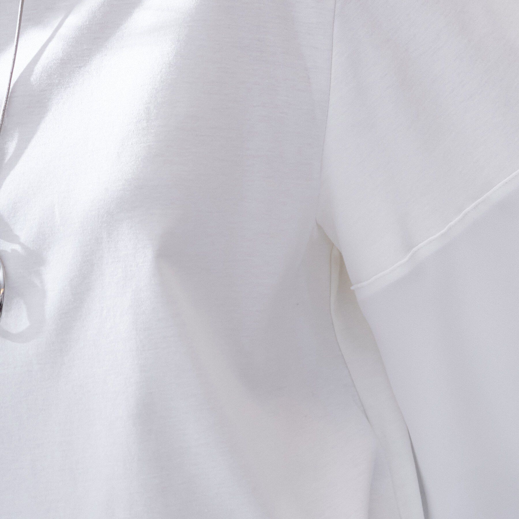 UNTITLED「【洗える/華奢見え】袖シアープルオーバー」|Tシャツ・カットソー|