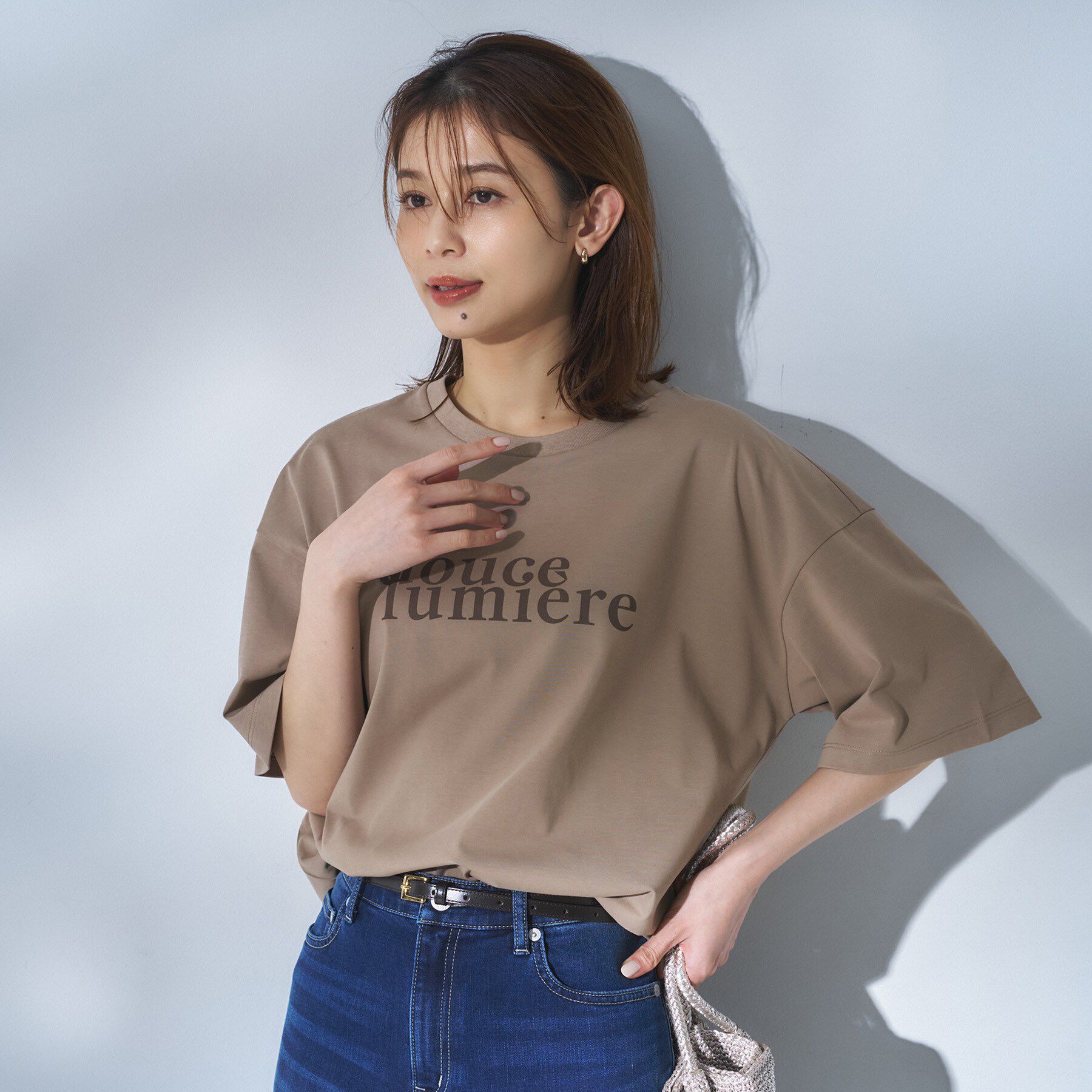 UNTITLED「コットンロゴTシャツ」|Tシャツ・カットソー|