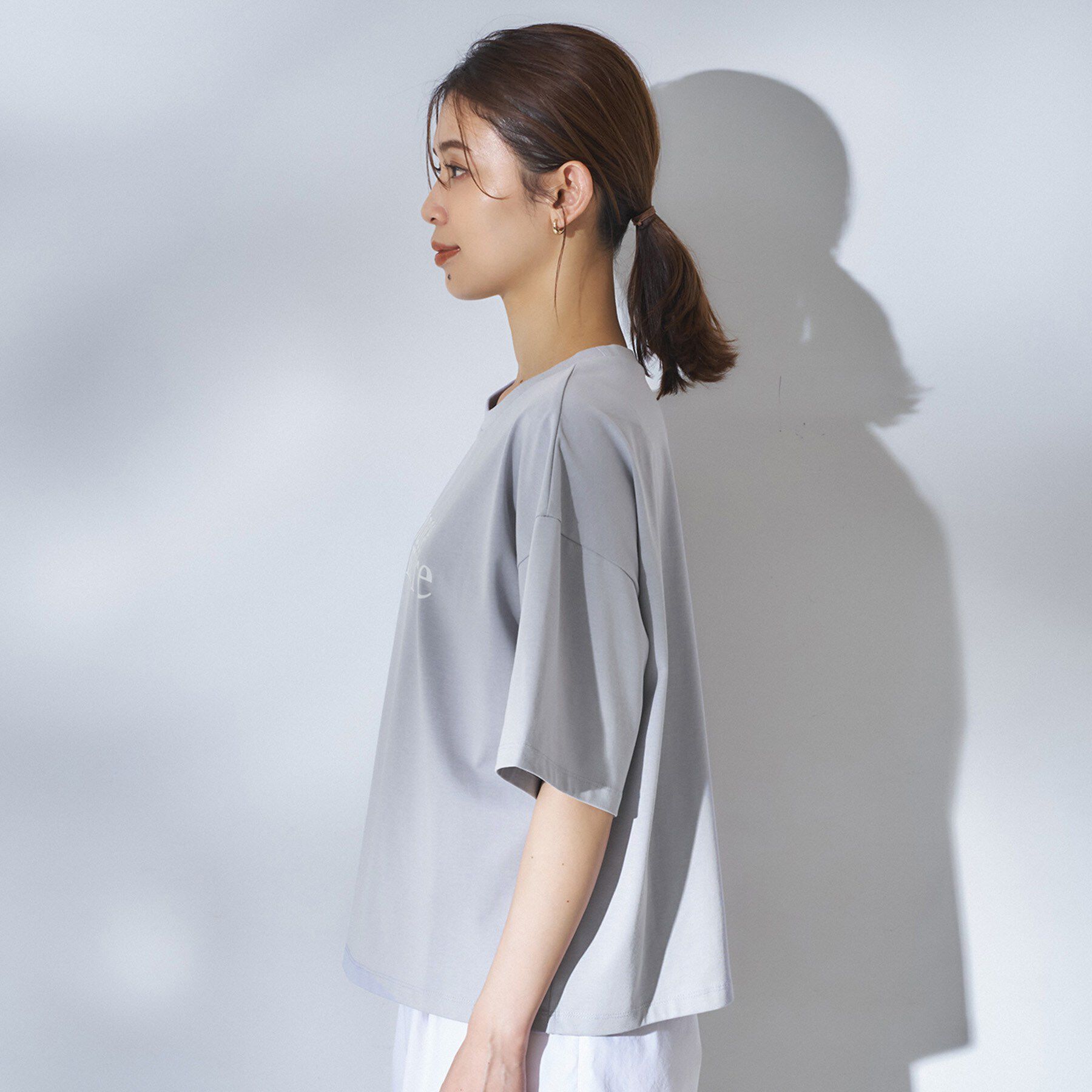 UNTITLED「コットンロゴTシャツ」|Tシャツ・カットソー|
