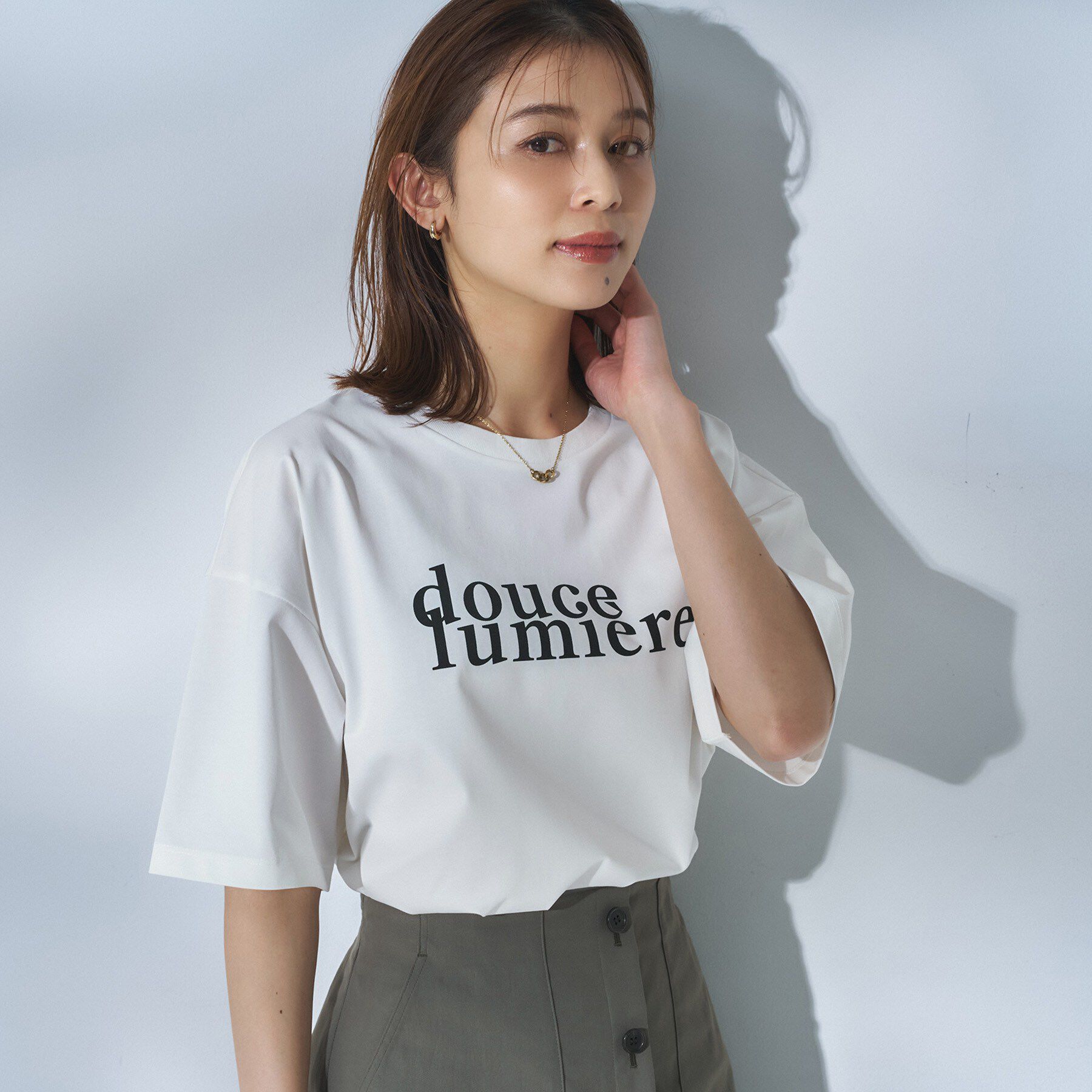 UNTITLED「コットンロゴTシャツ」|Tシャツ・カットソー|