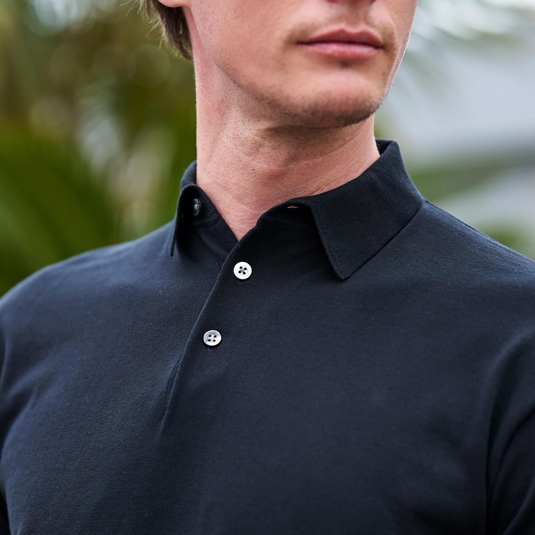 DRESSTERIOR「【干場義雅&times;DRESSTERIOR/再入荷】ウォッシャブル ニットポロシャツ」|ニット・セーター|