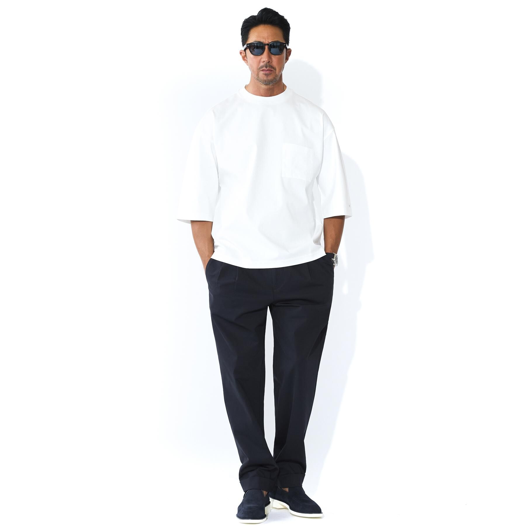 DRESSTERIOR「【干場義雅&times;DRESSTERIOR】ICE CLEAR COTTON Tシャツ」|Tシャツ・カットソー|