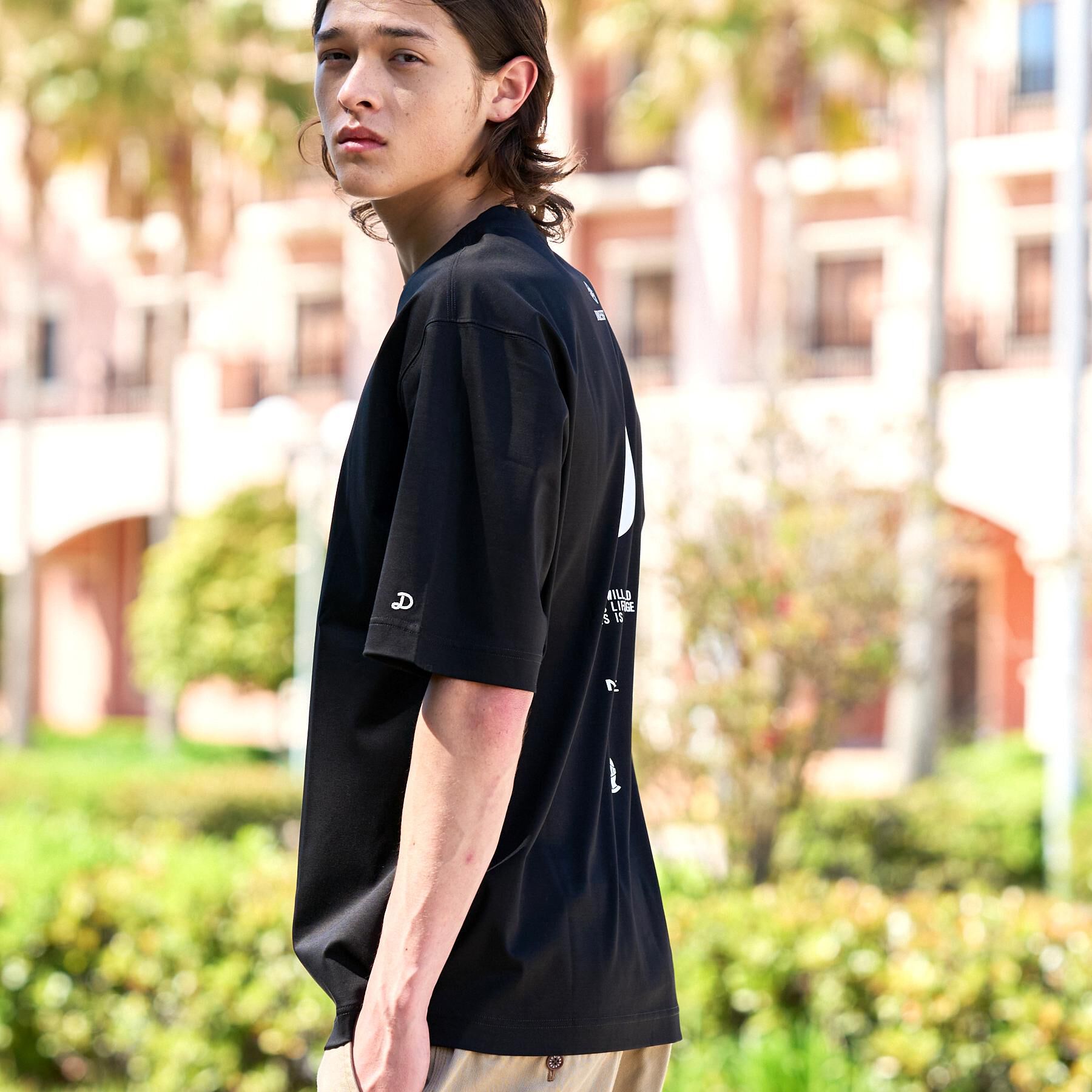 DRESSTERIOR「【接触冷感／抗菌防臭／消臭】ICE CLEAR COTTON NINEストリートTシャツ」|Tシャツ・カットソー|