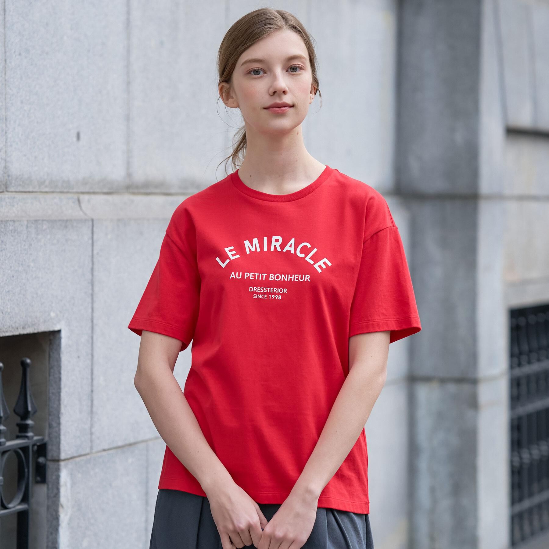 DRESSTERIOR「ル ミラクルロゴT」|Tシャツ・カットソー|