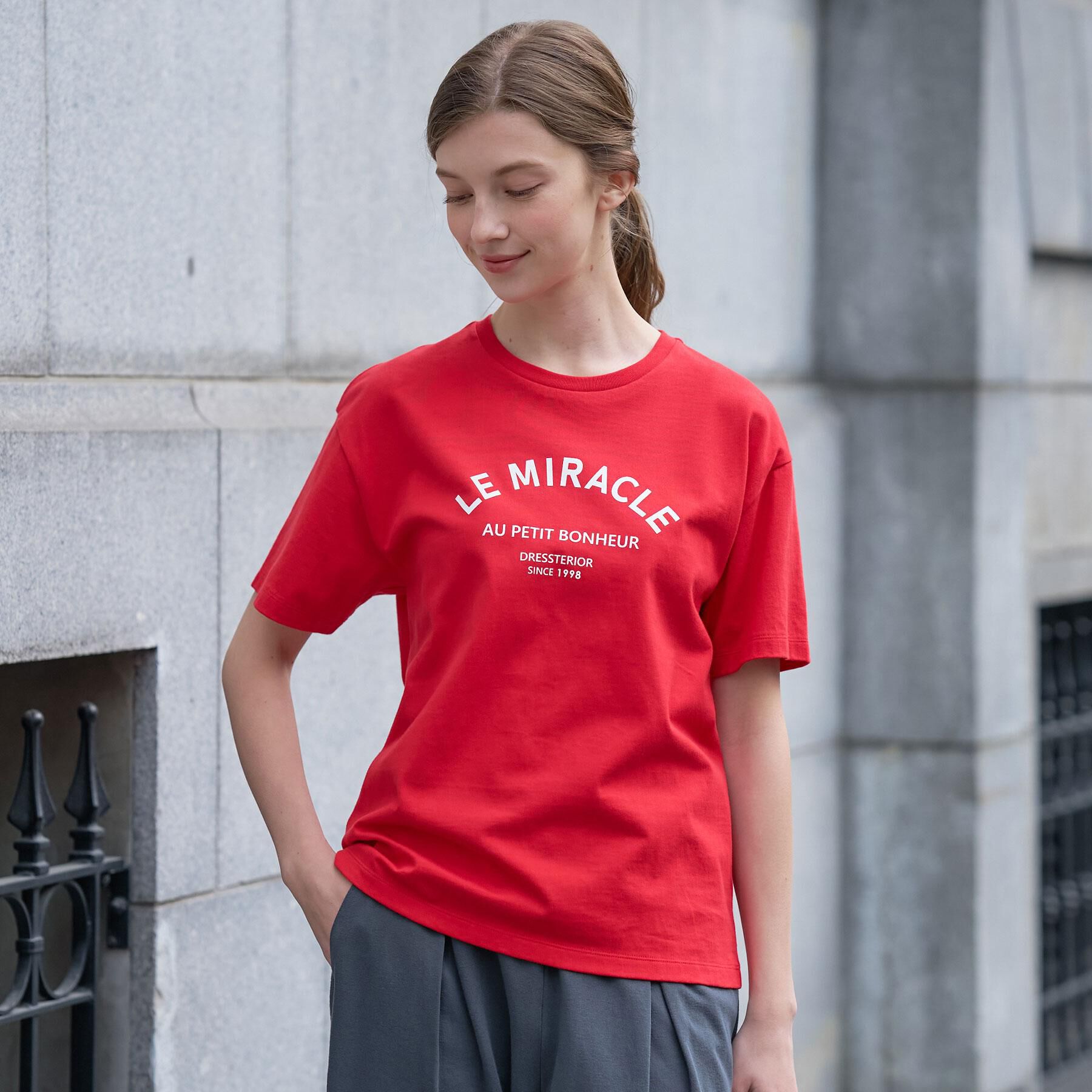 DRESSTERIOR「ル ミラクルロゴT」|Tシャツ・カットソー|